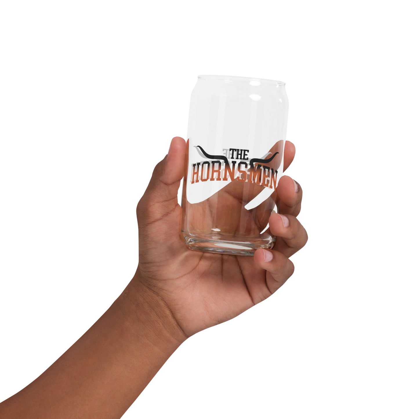 The Hornsmen Can-shaped glass