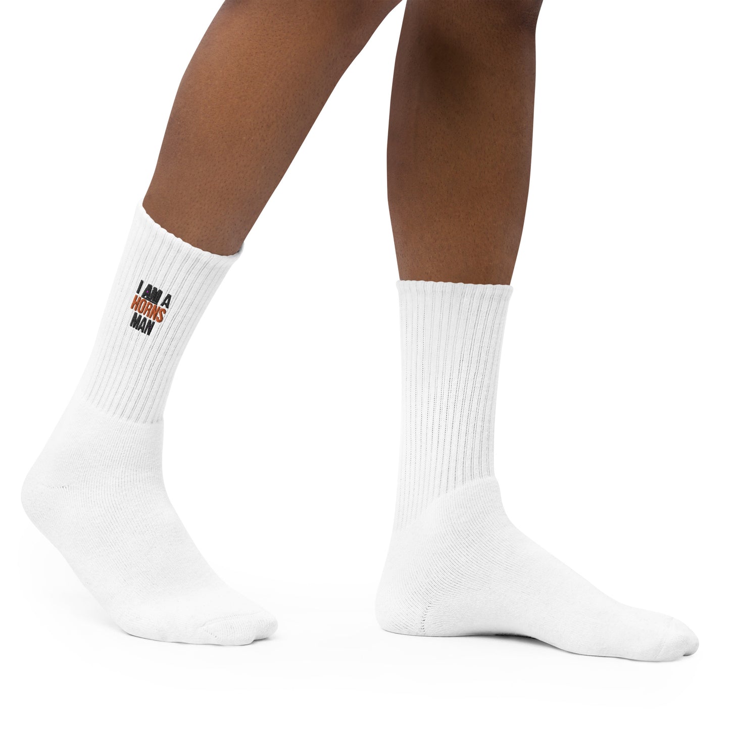 Hornsman Embroidered socks