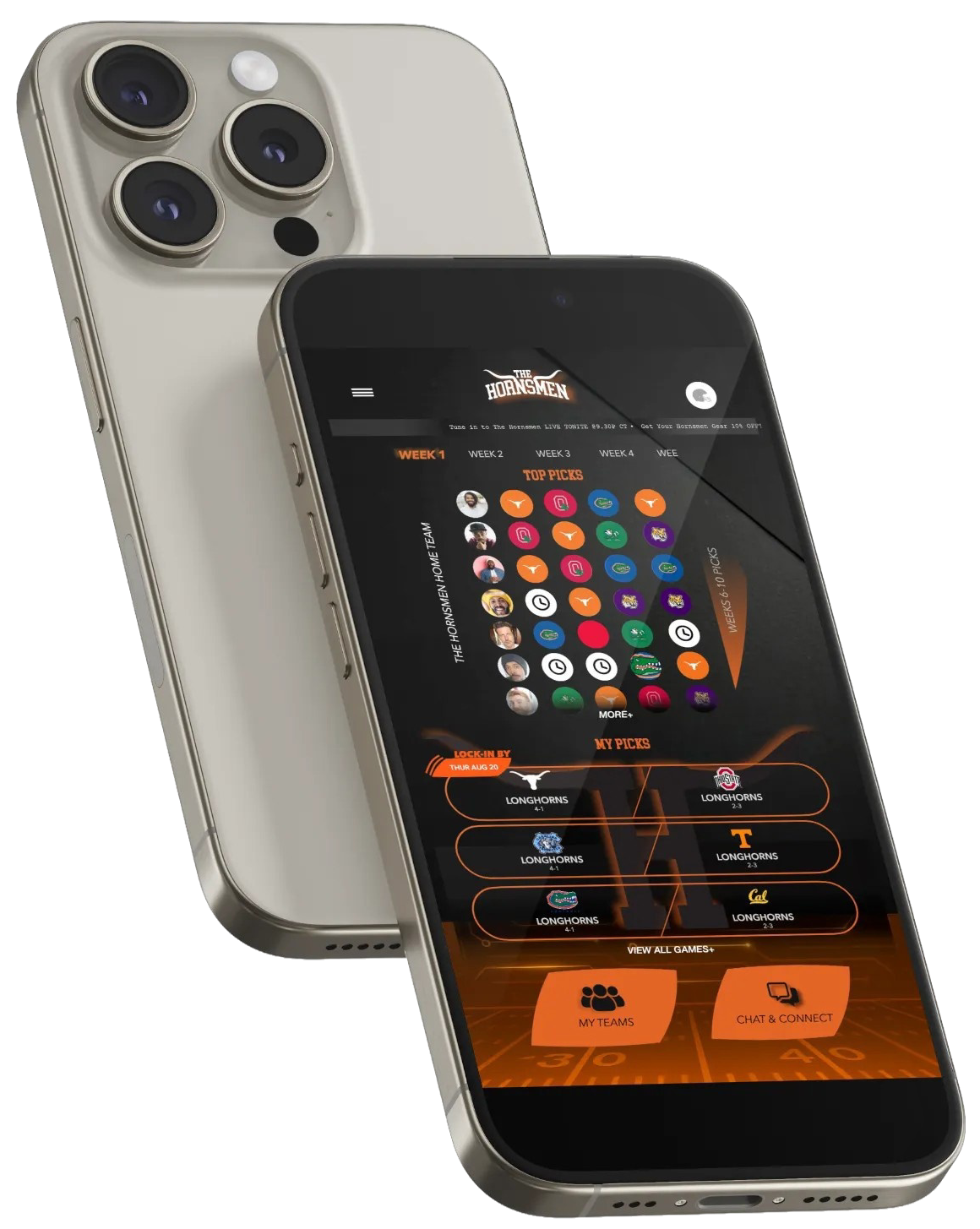 The Hornsmen App Preview